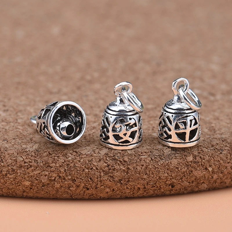 

Подвеска-колокольчик из тайского серебра 925 пробы, ручной работы