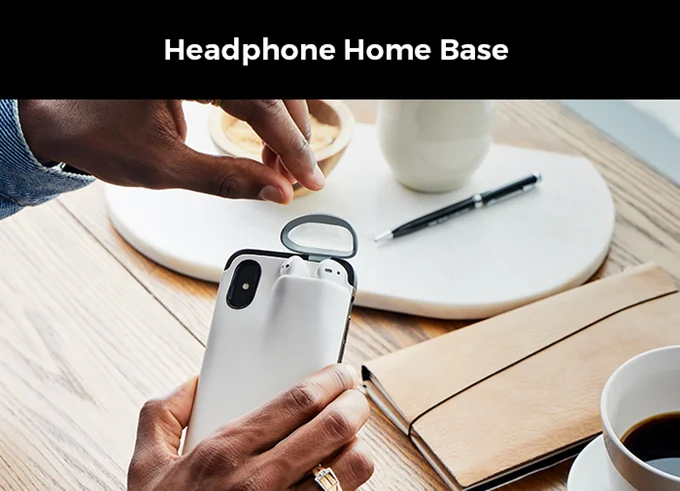 2 в 1 чехол для телефона с Airpods чехол унифицированная защита для ваших AirPods и iPhone телефон головной и чехол для телефона Прямая поставка