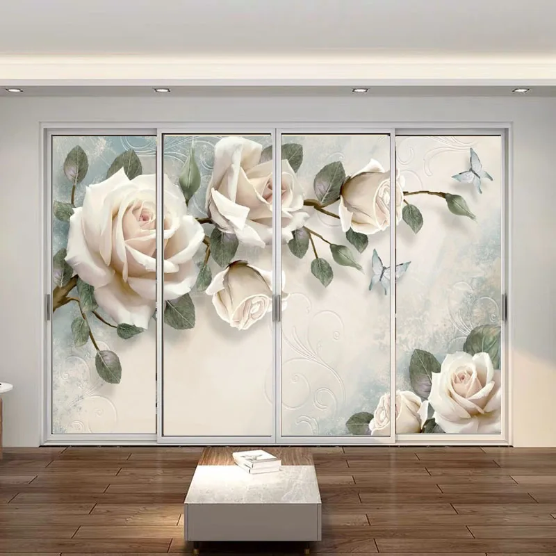 Индивидуальный размер 3D оконная стеклянная пленка дверная наклейка s