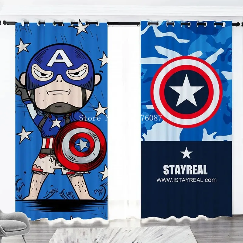 С героями комиксов Марвел Капитан Америка пентаграмма щит Шторы s Мстители