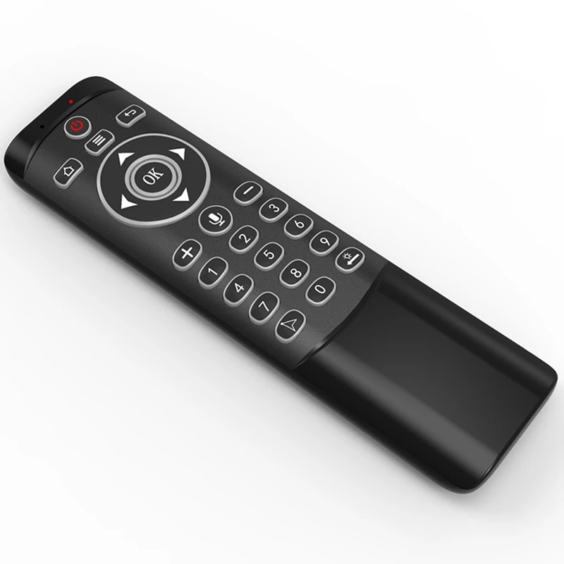 MT1 Backlit Gyro Wireless Fly 2.4G Smart Voice Remote Control for X96 Mini H96 MAX X2 CUBE Android TV Box Vs G20S G30 | Электроника