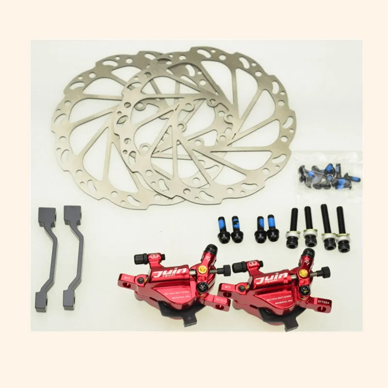 Juin Tech R1 Гибридный гидравлический Дорожный дисковый тормоз набор кабель Диск с