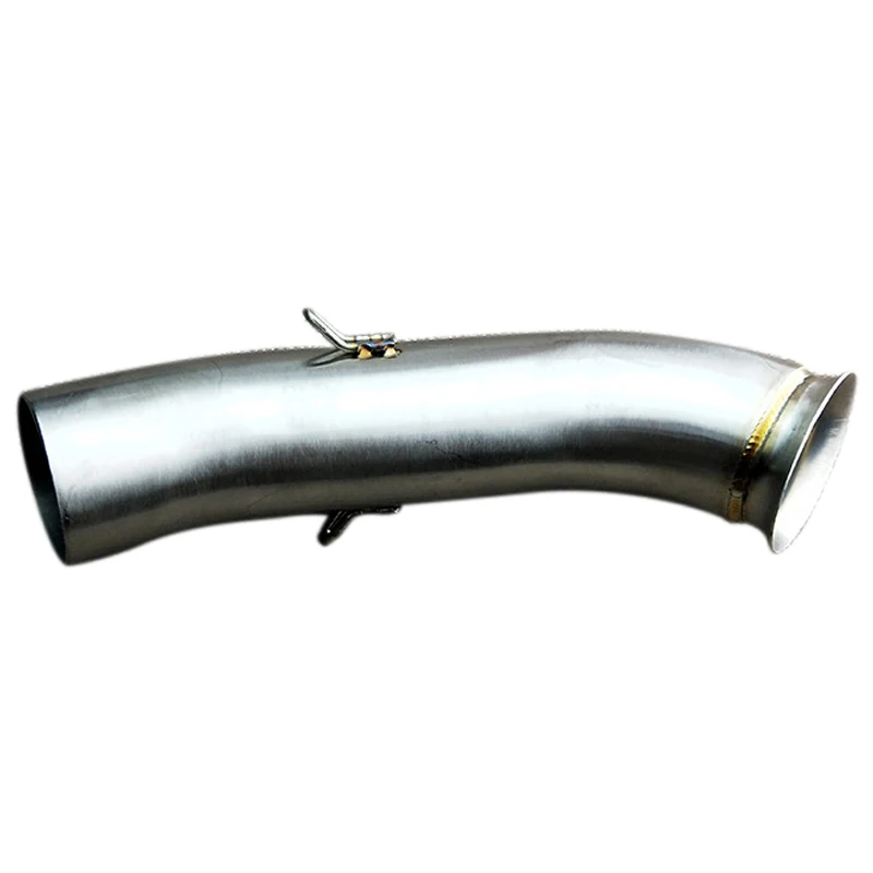 Средняя выхлопная труба мотоцикла скольжения на ссылку трубы для DUKE 390 250 125 DUKE390