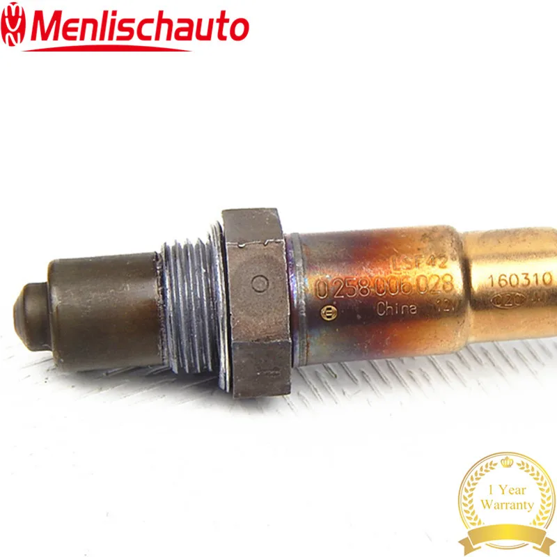 Бесплатная доставка SKTOO кислородный датчик 0258006028 для Geely Emgrand CITROEN 4 провода O2