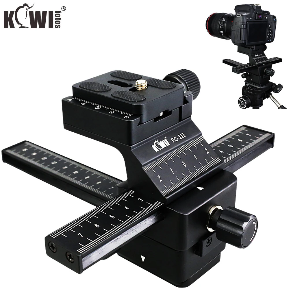 Макро Фокусировочный рельсовый ползунок для цифровой однообъективной