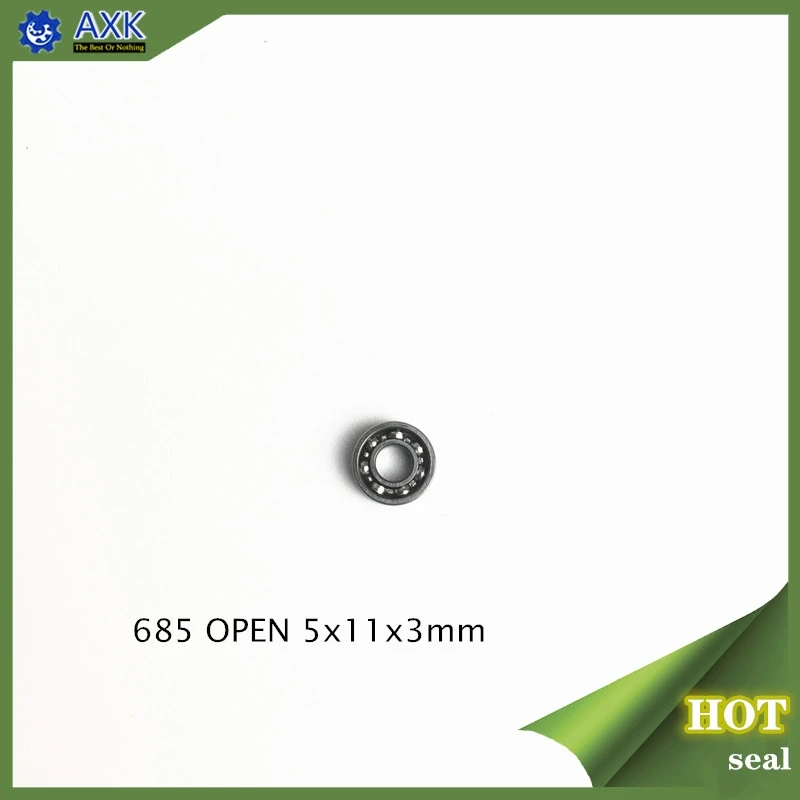 685 подшипник ABEC-1 ( 10 шт.) 5*11*3 мм миниатюрный открытые-упорные шариковые подшипники