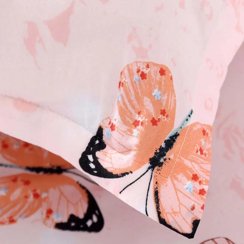 DIDIHOU 4 шт. постельные принадлежности набор простыней с бабочками Комплект