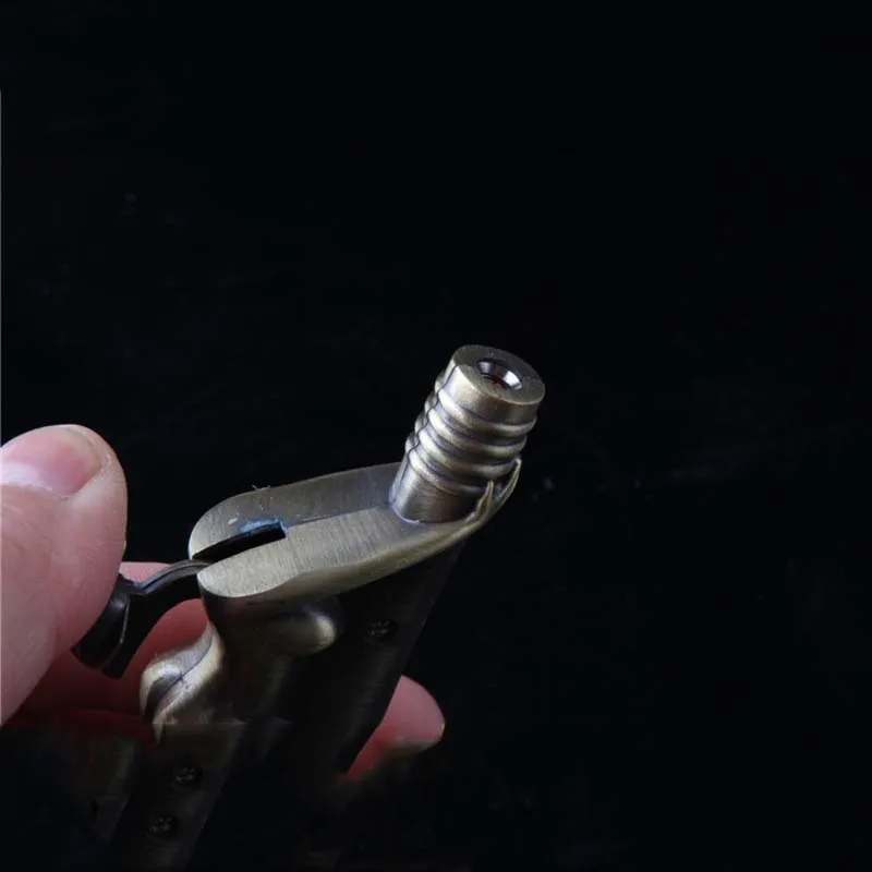 ветрозащитный металл Зажигалка созидательный зажигалки форсунка факел бутан