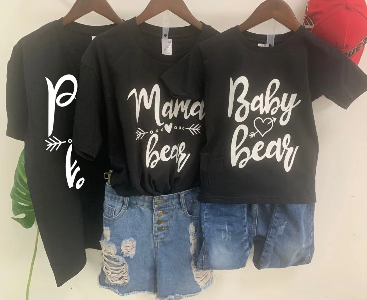 

Одинаковые Семейные футболки для мамы и детей летняя детская одежда Золотая Футболка для мамы и меня