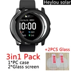 Корпус 3 в 1 для смарт-часов Haylou Solar LS05, пластиковый корпус для смарт-часов Xiaomi Haylou, защитная пленка на солнечный экран