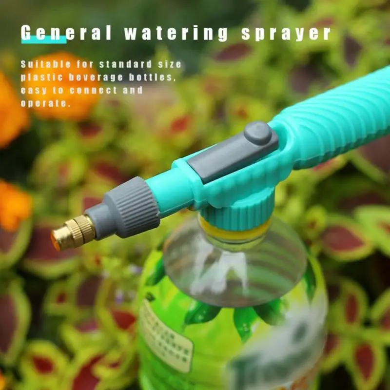

Garden Sprayers High Pressure Air Pump Manual Sprayer Adjustable Drink Bottle Spray Head Nozzle Garden Watering Accessories