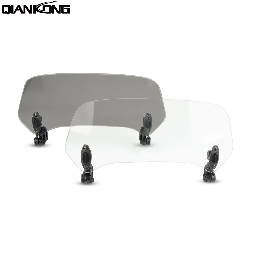 

for SUZUKI BANDIT GSF 1250S 1250 1200 250 400 650 GSX650F 2008 BMW Uinversal Motorcycle Wind Deflector Windscreen Windshield