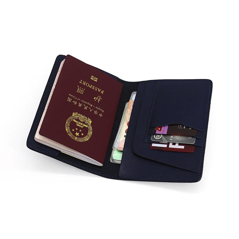 Новинка Модный чехол для паспорта для мужчин и женщин из натуральной кожи Роскошная Обложка для паспорта ручной работы для путешествий 100% С... от AliExpress RU&CIS NEW