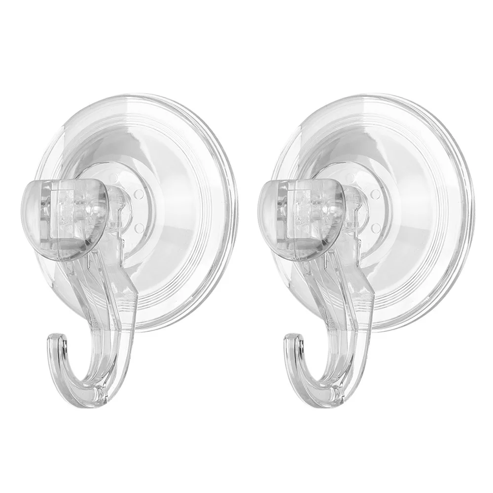 2 шт. PET мощный супер замок с присоской Heavy Duty вакуумным отсосом крючки для душевой