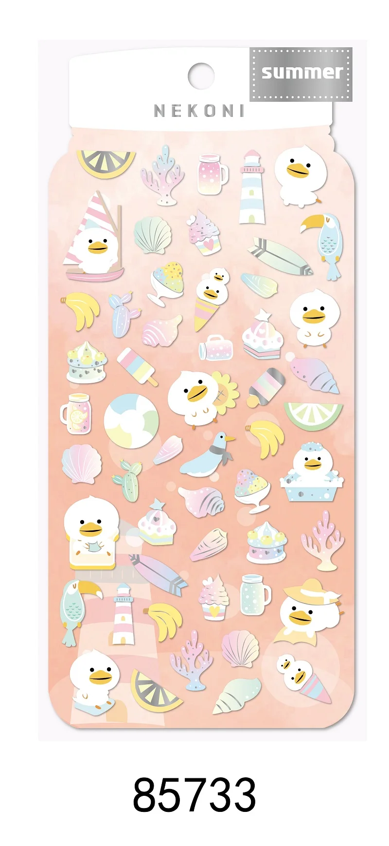 Животное холодный лед для напитков крем Kawaii пуля журнал самолет декоративные канцелярские наклейки Скрапбукинг DIY Дневник этикетка-наклейка - Цвет: 03
