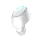 Миниатюрные невидимые Bluetooth-наушники, стереонаушники-вкладыши, Спортивная игровая гарнитура TWS, беспроводные наушники с микрофоном