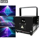 Лазерный прожектор DMX512 для дискотеки, полноцветный анимационный лазерный луч с узором для диджевечерние НКИ, свадьбы, клуба, 3 Вт