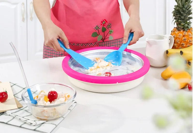 Ручная машинка для роллов мороженого маленькая бытовая машина приготовления