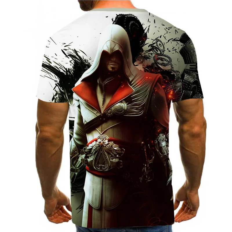 Call of duty Game 3D T-shirt streetwear for men and women popular short sleeves hrarjuku Game character casual tops t-shirts men