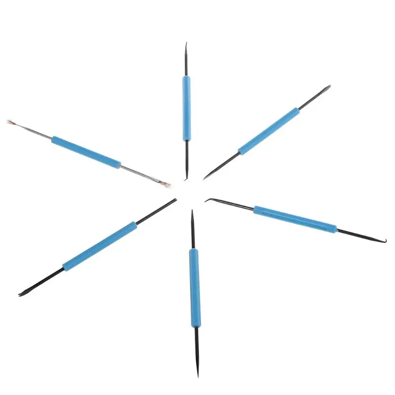 

6Pcs Solder Durable Welding Soldering Station Iron Electronic Heat Assist Tool