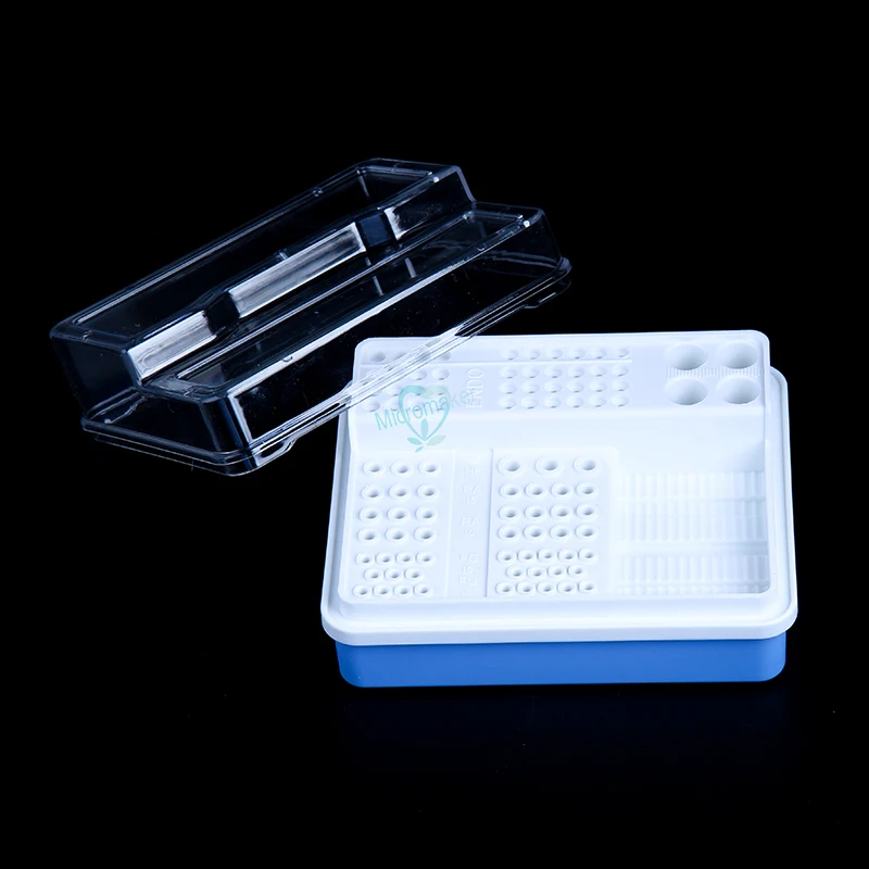 1pc Dental Endo Storage &amp Disinfection Box Case for Burs Files Instrument | Красота и здоровье