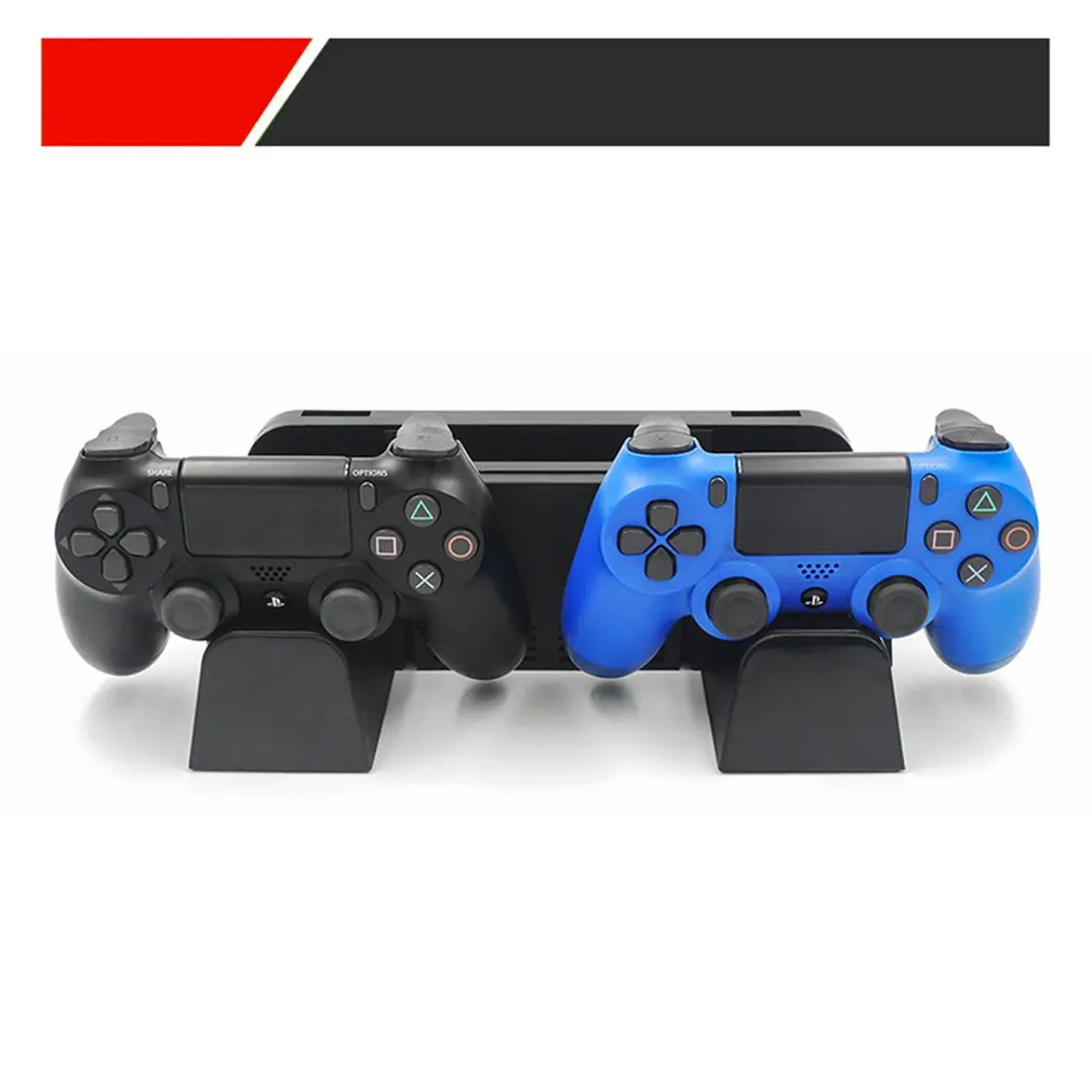 

2019 New Game Vertical Console Cooling Fan Controller Charger Game Disk Storage Stand Tower For PS4 / PS4 Slim / PS4 Pro