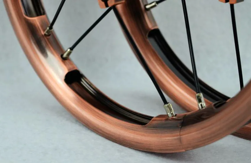 Комплект колес для детского раздвижного велосипеда PASAK 12 дюймов 85 95 мм бронзовый