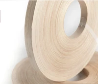 100metersroller width20mm thickness0 5mm natural rubber wood edge sealing strip wood veneer
