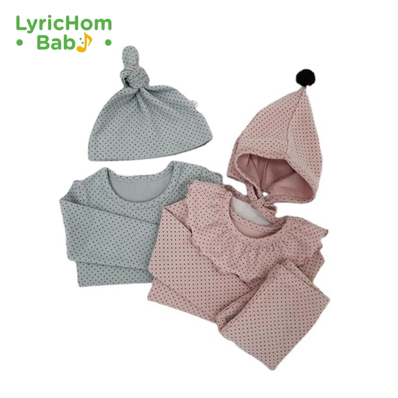 

Lyrichom Baby 2PCS Baby Girl Romper Set Long Sleeve Clothes For Girl Newborn Baby Romper For Girls Jumpsuit Costume