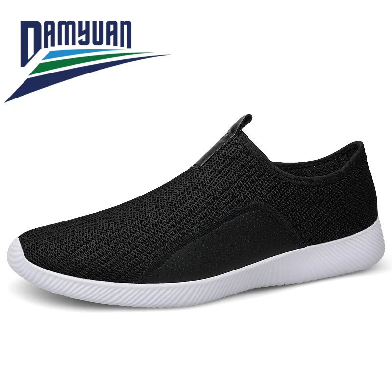 

Damyuan Men's Casual Shoes Fashion Mesh Light Man Sneakers Running Shoes Breathable Jogging Men Shoe Plus Size 46 Dropshipping