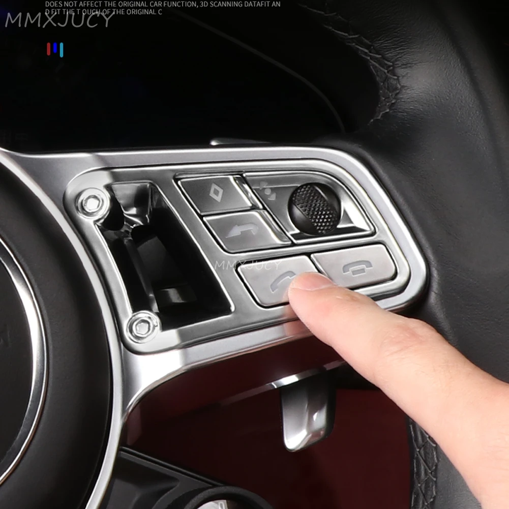 

Наклейки на руль для Porsche Cayenne Panamera 2018-2021 718 Macan 911