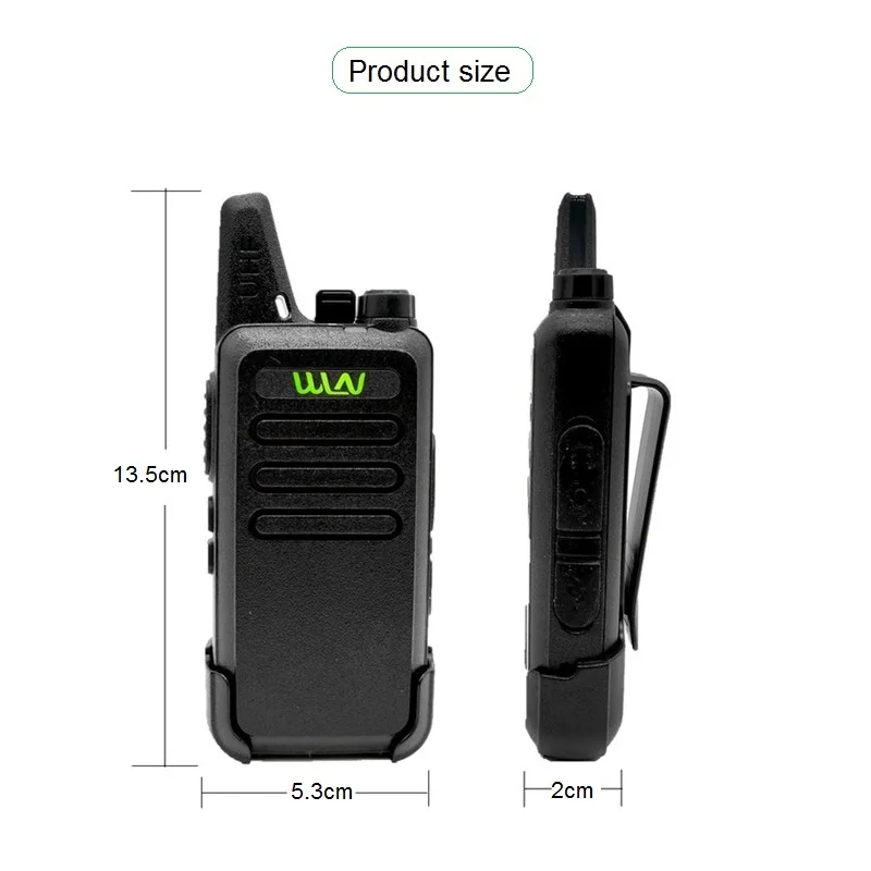 1/2/3/4/5/6 шт. мини-рации WLN KD-C1 5 Вт любительский радиоприемник UHF 430-440 KDC1 CB