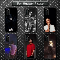 american rapper eminem phone cases for huawei p40 pro lite p8 p9 p10 p20 p30 psmart 2019 2017 2018