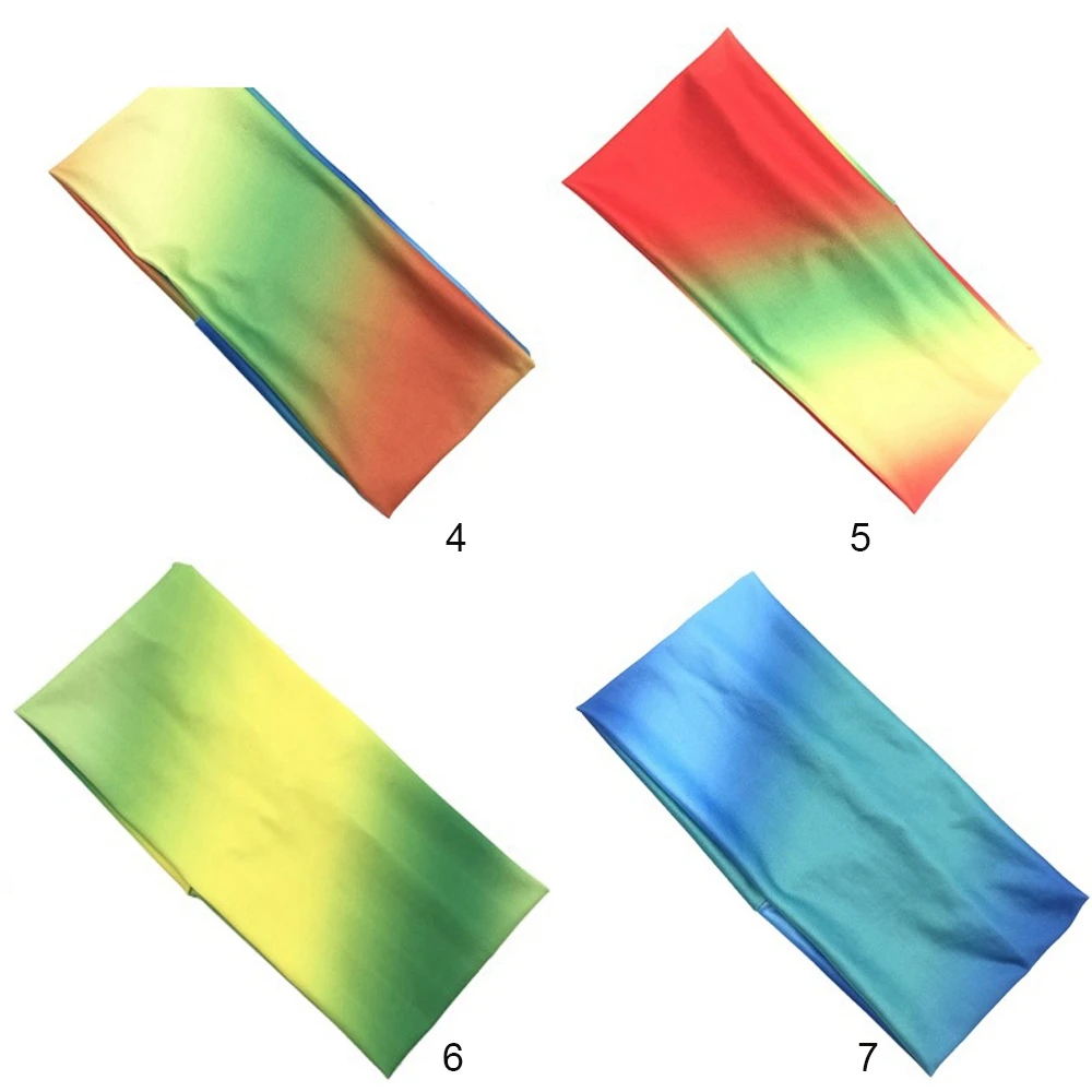 Женский головной убор эластичная широкая повязка на голову Спортивная Повязка