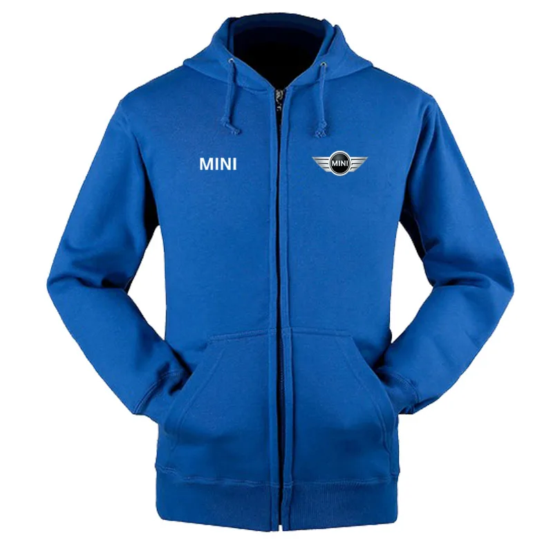 

2021 MINI logo zipper sweatshirts coat custom 4S shop zipper hoodie jacket
