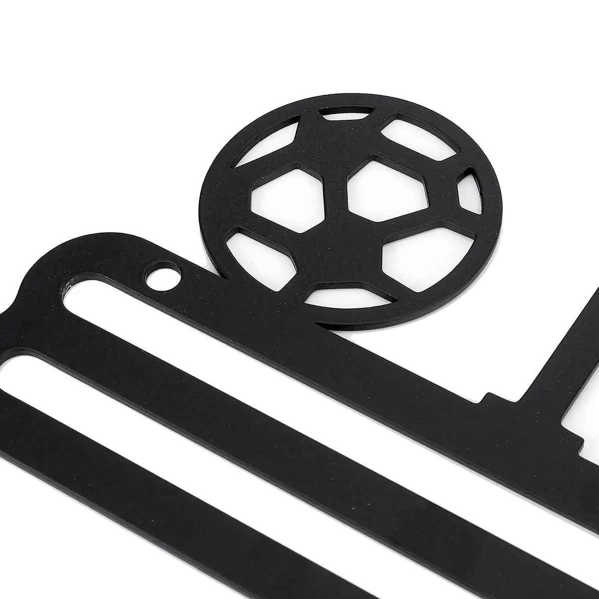 Черная вдохновляющая вешалка для медалей держатель из нержавеющей стали