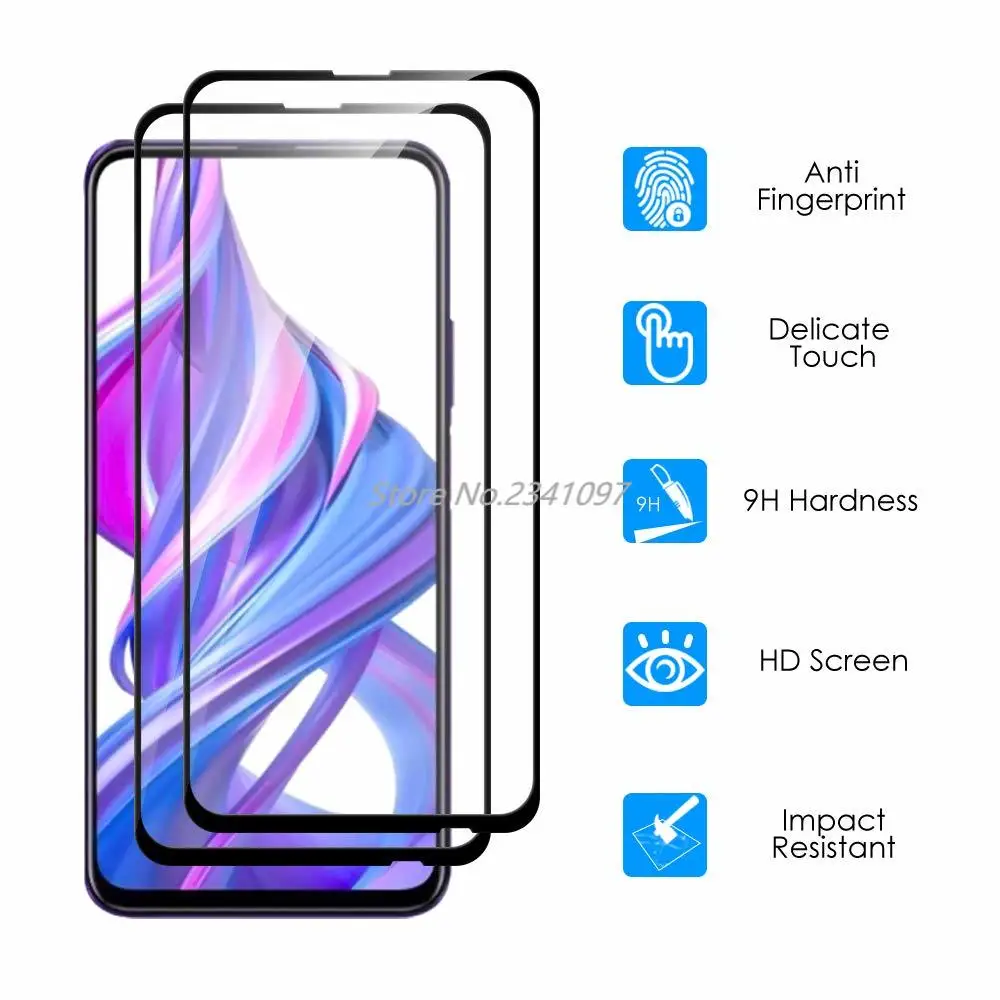 

5D Black Tempered Glass For Huawei Honor 9 9i 9X HD Full Cover Protective film For Huawei Honor 9 lite 9X Pro Screen Protector