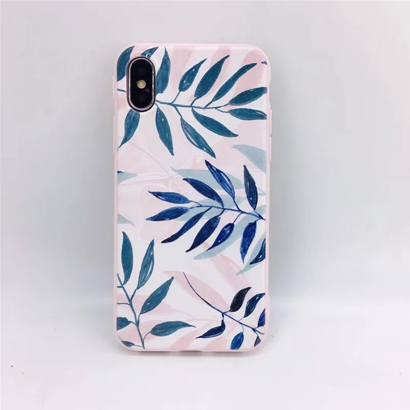 5 Для iPhone 7 счастливый Чехол розовый цвет мягкий резиновый чехол для iPhone Xs 8 7 11 Plus XS чехол для MAX XR силиконовый для iPhone 6S чехол s - Цвет: 5