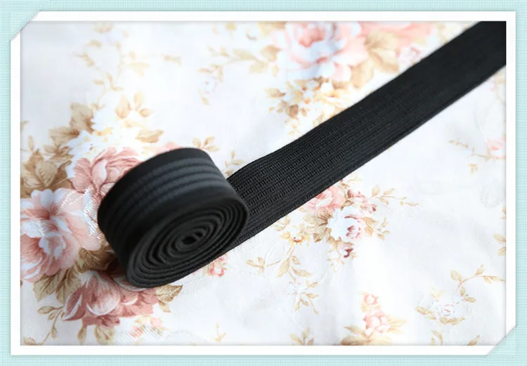 Non-slip Elastic Bands 25MM Elastic Ribbon Clothing Bags Trousers Elastic Rubber DIY Sewing Accessories rubber band