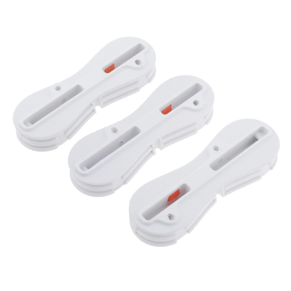 

3 Sets Fusion Fin Box for Surfboard Surfing Plug with Screw Key 9 Degree