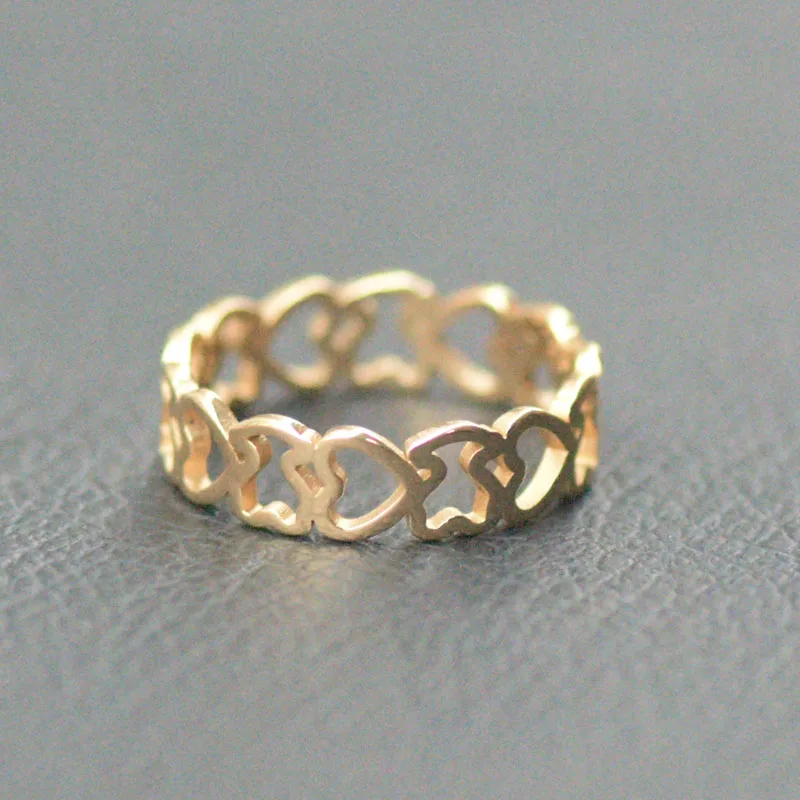 

Hot Sell Hollow Animal Rings New Style Stainless Steel Ring For Best Gift Lovers Cute Style Wholesale Price