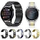 Ремешок из нержавеющей стали для HUAWEI Watch 3, металлический браслет для наручных часов HUAWEI Watch 3 Pro, роскошные аксессуары для браслета, 20 мм 22 мм