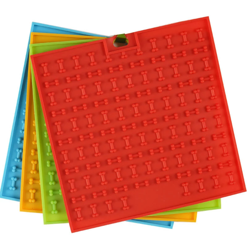 

Ноги коврик для успокоения тревоги собаки любимчика медленно Кормление силиконовый коврик предотвратить удушье HFing