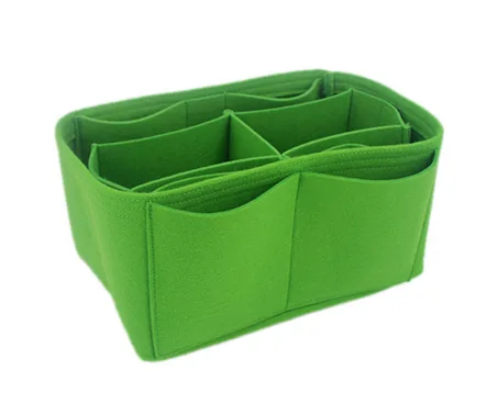 

Womens's Cosmetic Bag Multifunctional Felt Cloth Ladies Travel Makeup Organizer Makeup Bag Case