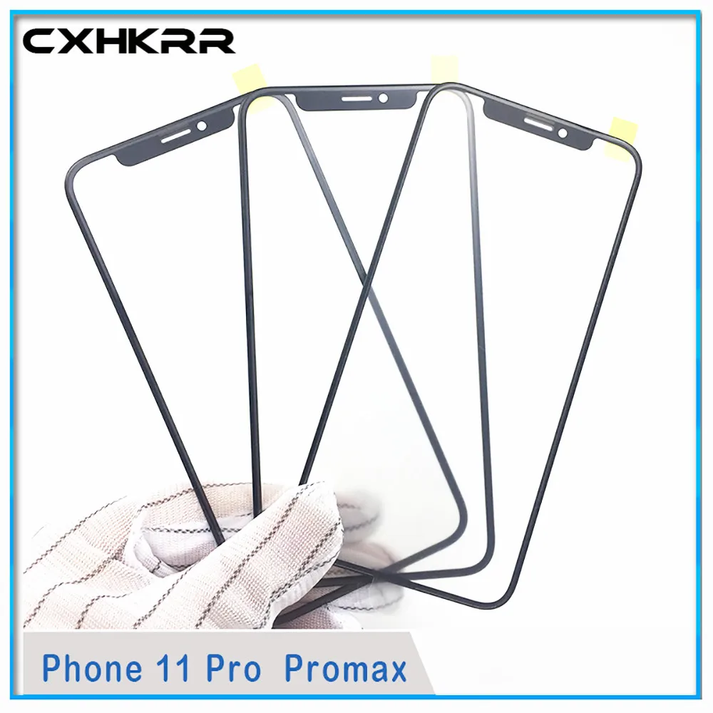 Оригинальное Переднее стекло ЖК экрана для Apple iPhone X XS Max XR 11 11Pro max стеклянная