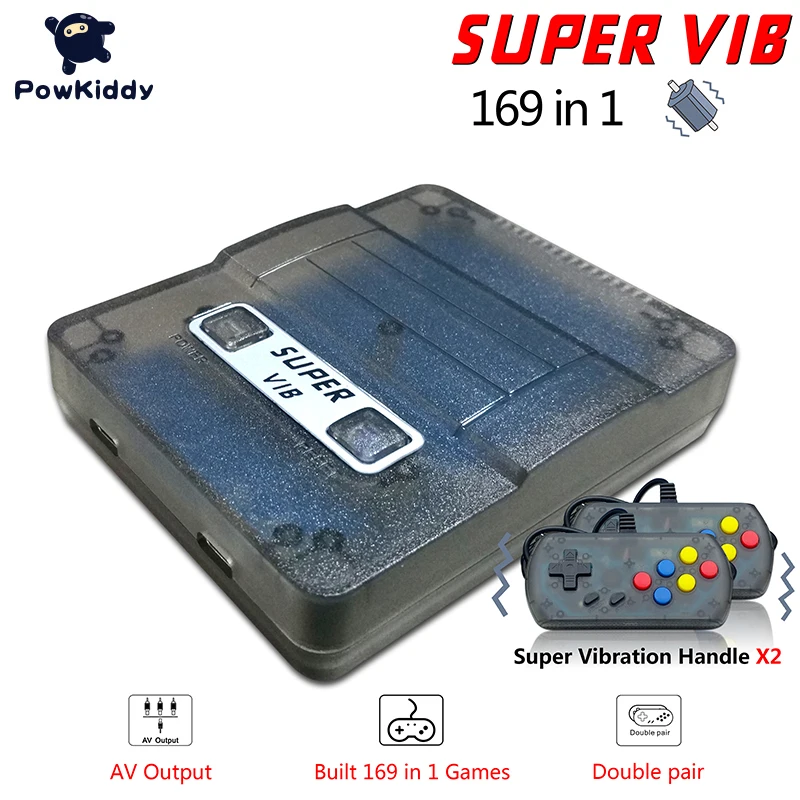 Супер VIB ТВ Игры мини FC игровая консоль 8 бит Ретро видео встроенный 169 игр Ручной