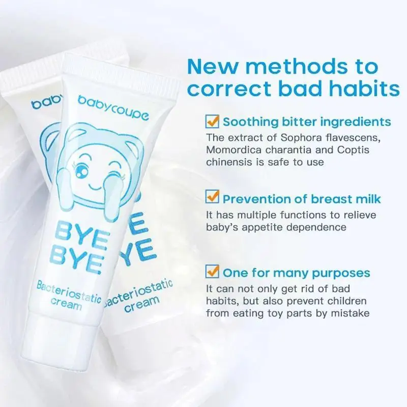 10g Bitter Water Anti-biting Fingernails Children Chewing Pure Nail Plant Dry Extract Anti-eating Quick Smear Safe Cream Ha X0T5