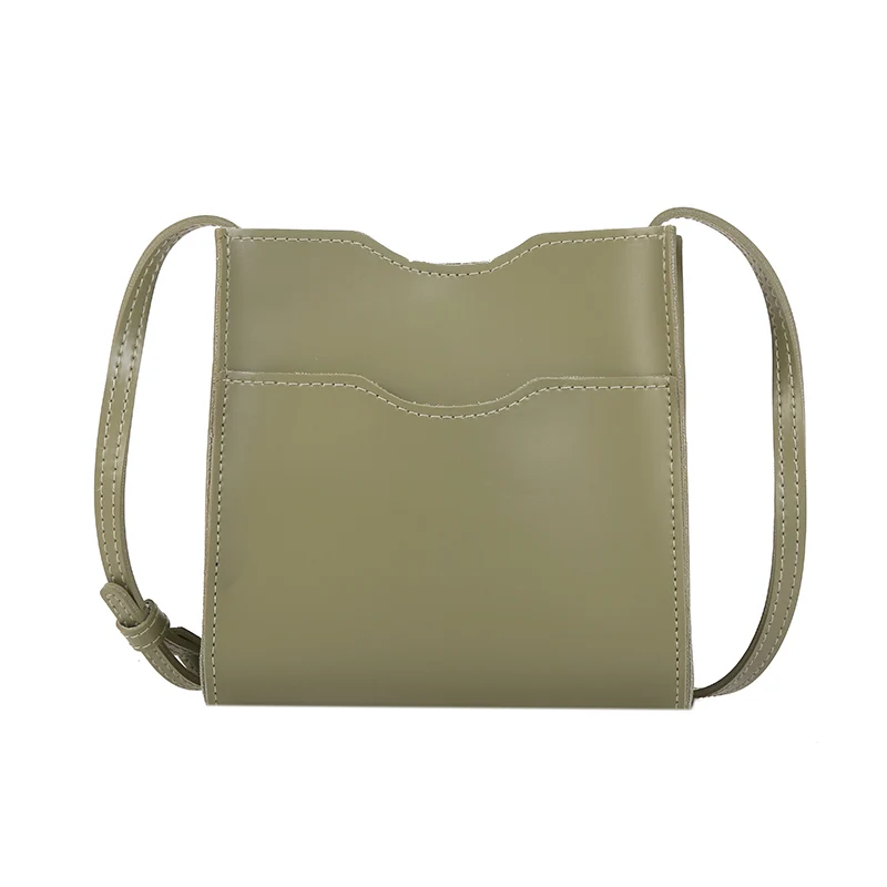 

Fashion Pu Leather Composite Bags For Ladies Casual Solid Large Mini Bucket Bags For Women Simple Vintage Messenger Bags New