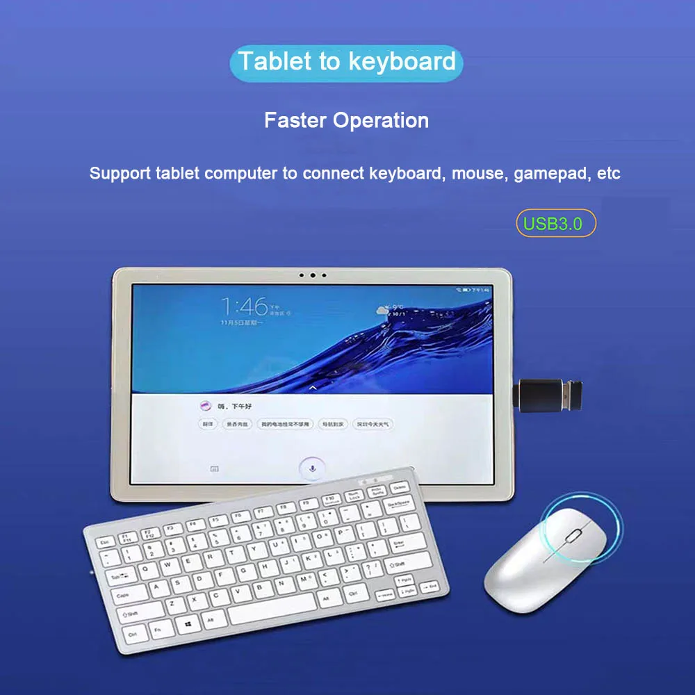 Адаптер USB C OTG для MacbookPro/Xiaomi/Huawei переходник с 3 0 на Type кабель-преобразователь |