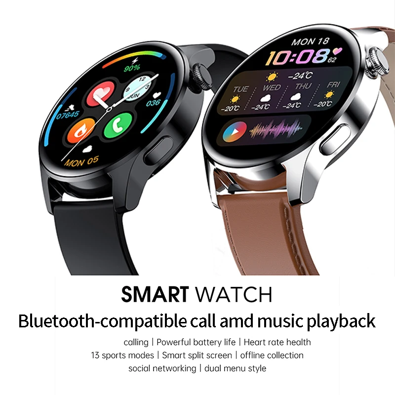 Мужские Водонепроницаемые Смарт-часы MAFAM I29 с поддержкой Bluetooth и функцией